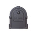 Special Lite Products || Savannah Curbside Mailbox with Newspaper Tube and Fresno Mailbox Post