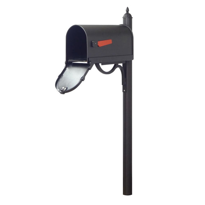 Special Lite Products || Savannah Curbside Mailbox with Richland Mailbox Post