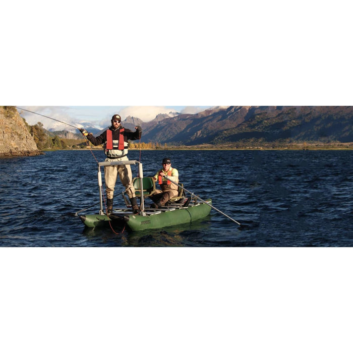 Sea Eagle 375 FoldCat Fishing Boat Pro Angler Guide Package