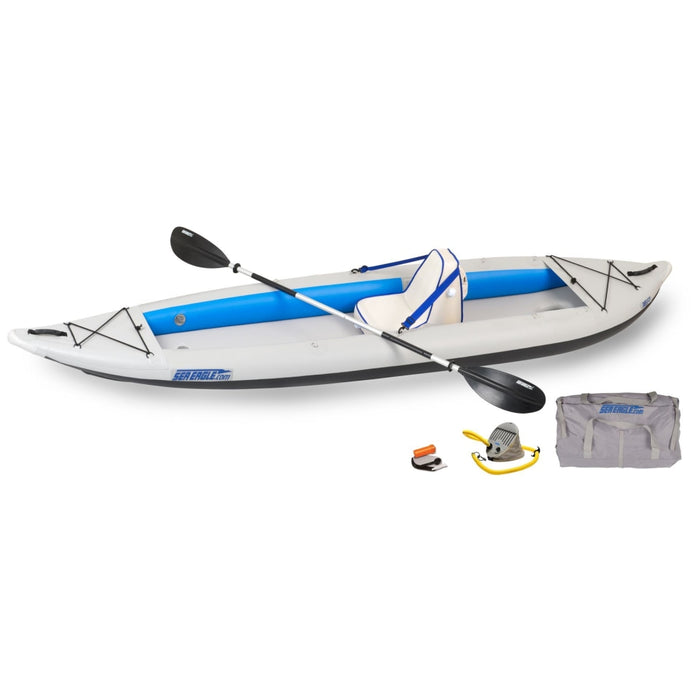 Sea Eagle || Sea Eagle 385ft FastTrack Inflatable Kayak Deluxe Solo Package 385FTK_DS