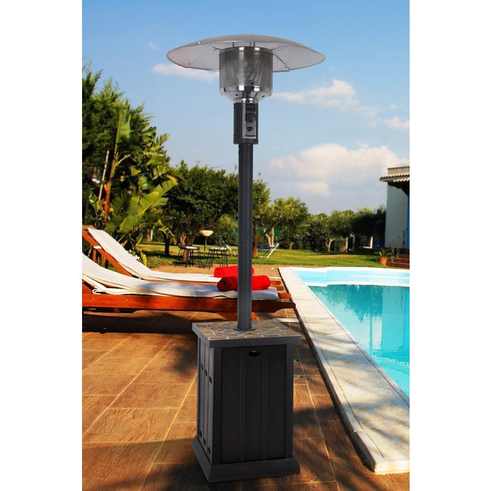 Shinerich || Shinerich - Patio Heater with Tile Tabletop