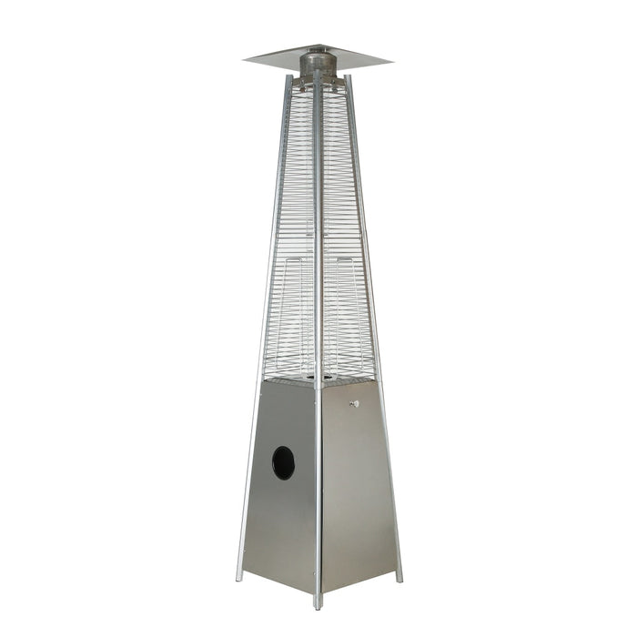 Shinerich || Shinerich - Pyramid Style Patio Heater - Stainless Steel