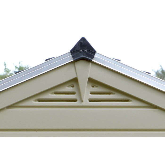 Canopia by Palram || Skylight 6 ft. x 10 ft. Shed Kit - Tan