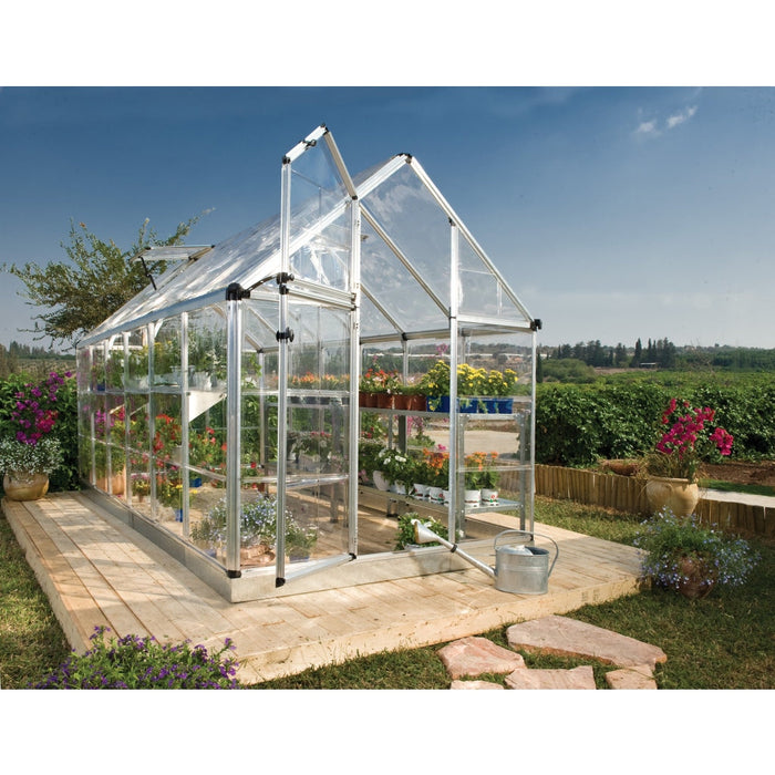 Canopia by Palram || Snap & Grow 6' x 12' Greenhouse - Silver