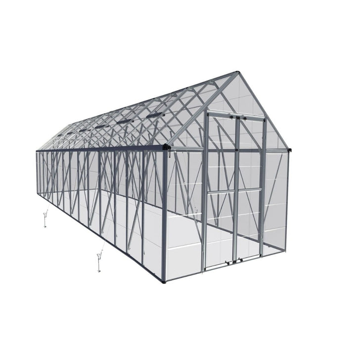 Canopia by Palram || Snap & Grow 8' x 28' Greenhouse - Silver