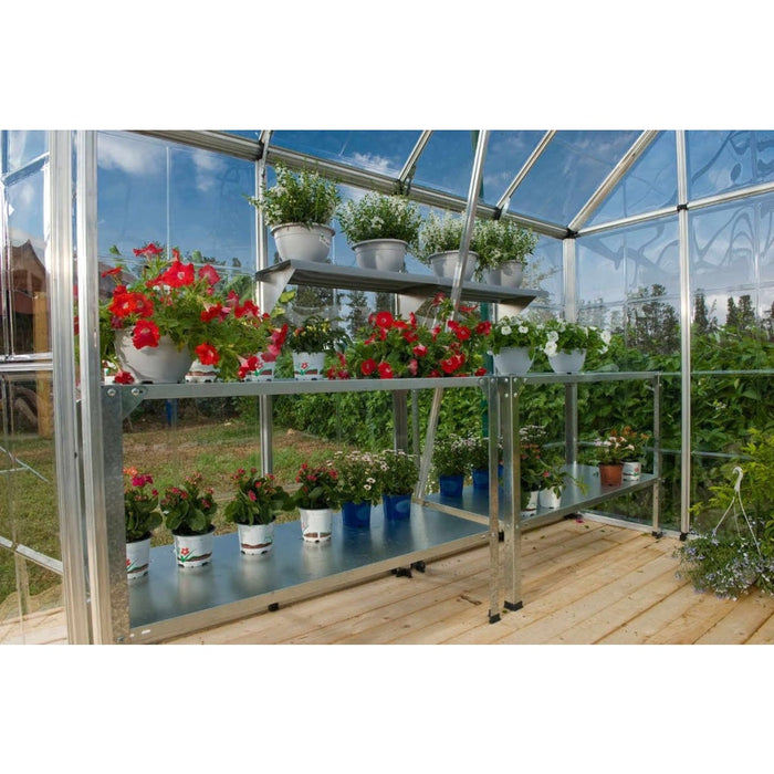 Canopia by Palram || Snap & Grow 8' x 28' Greenhouse - Silver