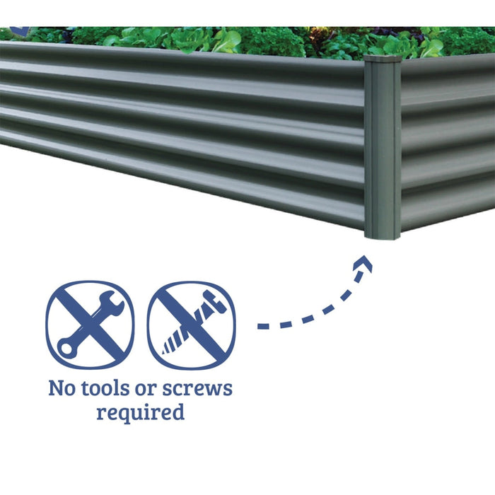 Absco || Square Raised Garden Bed 4 x 4