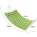inQ Boutique || Stylish Printing Style Hammock Beach Swing Double Beds For Outdoor Camping Travel