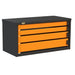 Swivel Storage Solutions || Swivel Pro 36 4 Drawer-Pro361804