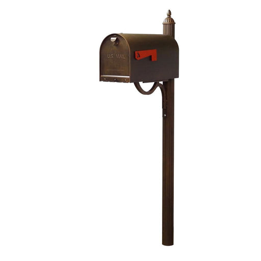 Special Lite Products || Titan Aluminum Curbside Mailbox and Richland Mailbox Post