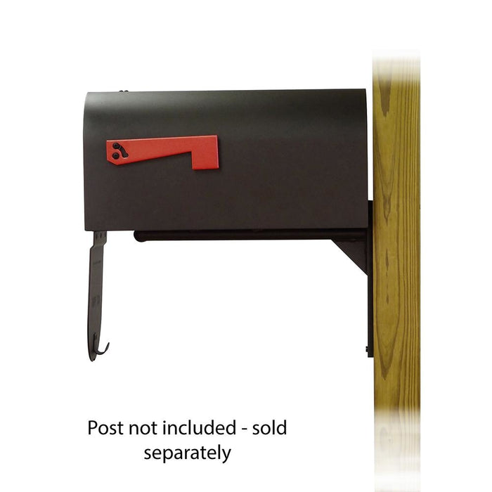 Special Lite Products || Titan Aluminum Curbside Mailbox with Ashley front single mailbox mounting bracket