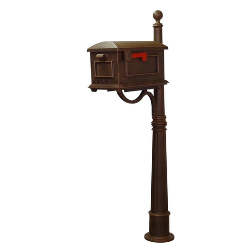 Special Lite Products || Traditional Curbside Mailbox and Ashland Decorative Aluminum Durable Post