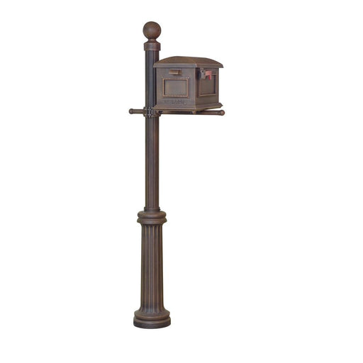 Special Lite Products || Traditional Curbside Mailbox and Fresno Mailbox Post