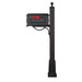 Special Lite Products || Traditional Curbside Mailbox and Springfield Mailbox Post with Base