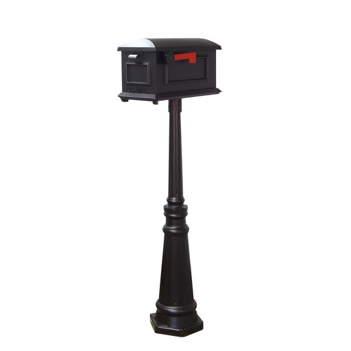 Special Lite Products || Traditional Curbside Mailbox and Tacoma Mailbox Post with Direct Burial Kit