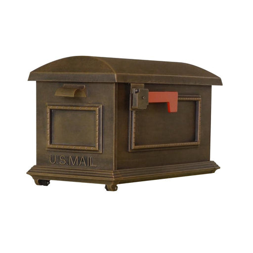 Special Lite Products || Traditional Curbside Mailbox, Decorative Solid Aluminum Mailbox