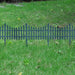 vidaXL || vidaXL 17 pcs Lawn Dividers 32.8 ft Green 41229