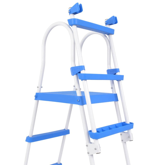 vidaXL || vidaXL Above-Ground Pool Safety Ladder with 3 Steps 48.0" 90985
