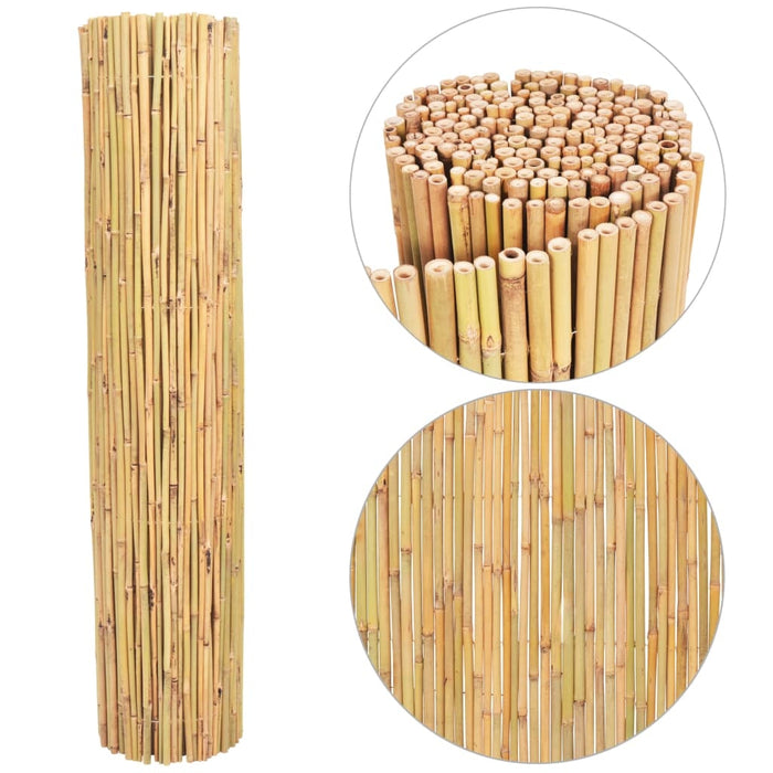 vidaXL || vidaXL Bamboo Fence 118.1"x51.1" 48662