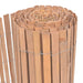 vidaXL || vidaXL Bamboo Fence 39.4"x236.2" 312282