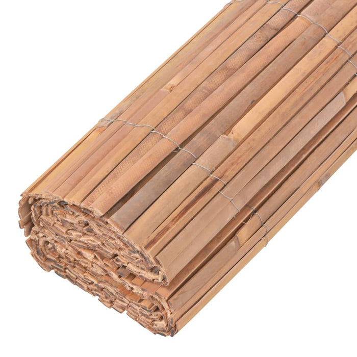 vidaXL || vidaXL Bamboo Fence 49.2"x236.2" 312283