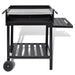 vidaXL || vidaXL BBQ Stand Charcoal Barbecue 2 Wheels 40714