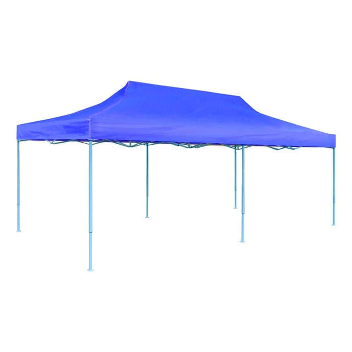 vidaXL || vidaXL Blue Foldable Pop-up Party Tent 9'10" x 19'8"