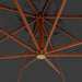 vidaXL || vidaXL Cantilever Umbrella with Wooden Pole 157.5"x118.1" Anthracite 44491