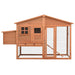 vidaXL || vidaXL Chicken Coop with Nest Box Solid Fir Wood 170864