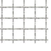 vidaXL || vidaXL Crimped Garden Wire Fence Stainless Steel 39.4"x33.5" 1.2"x1.2"x0.1" 142291