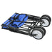 vidaXL || vidaXL Folding Hand Trolley Steel Blue 143779