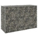vidaXL || vidaXL Gabion Wall with Covers Galvanized Steel 59.1"x23.6"x39.4" 147814