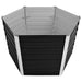 vidaXL || vidaXL Garden Raised Bed Anthracite 50.8"x50.8"x30.3" Galvanized Steel