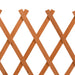 vidaXL || vidaXL Garden Trellis Fence Orange 59.1"x31.5" Solid Firwood 314826
