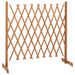 vidaXL || vidaXL Garden Trellis Fence Orange 70.9"x39.4" Solid Firwood 314828