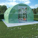 vidaXL || vidaXL Greenhouse 96.9 sq. ft 118.1"x118.1"x78.7" 45534