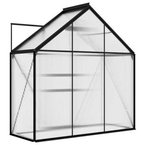 vidaXL || vidaXL Greenhouse Anthracite Aluminum 14.3 ft²