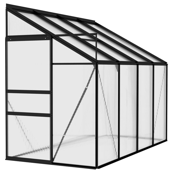 vidaXL || vidaXL Greenhouse Anthracite Aluminum 177.2 ft²