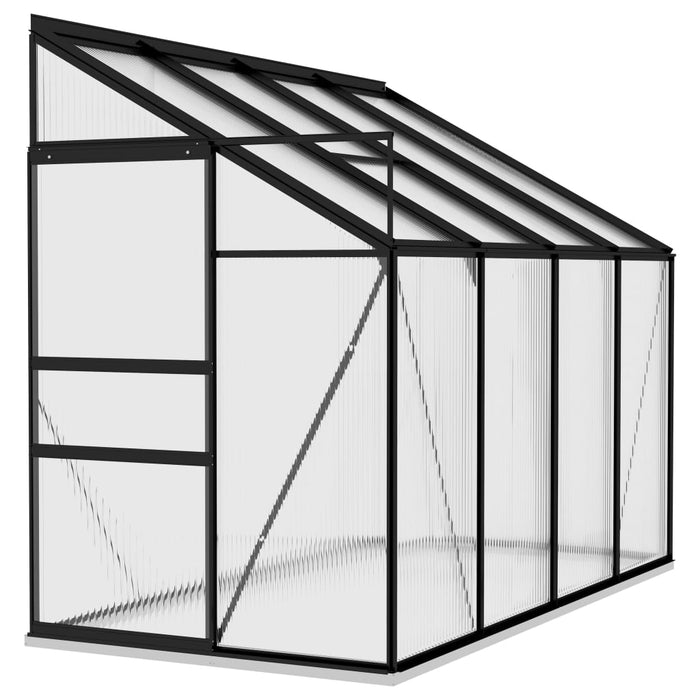 vidaXL || vidaXL Greenhouse Anthracite Aluminum 185 ft²