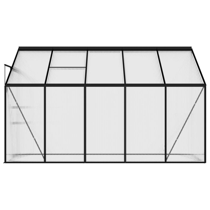 vidaXL || vidaXL Greenhouse Anthracite Aluminum 220 ft²