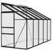 vidaXL || vidaXL Greenhouse Anthracite Aluminum 220 ft²
