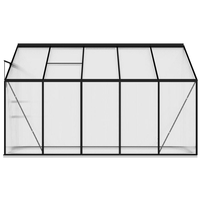 vidaXL || vidaXL Greenhouse Anthracite Aluminum 229.5 ft²