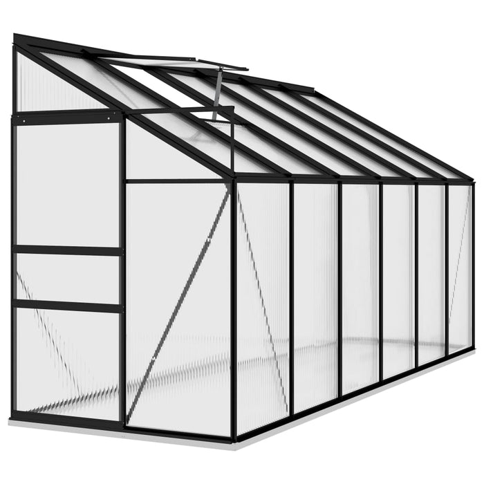 vidaXL || vidaXL Greenhouse Anthracite Aluminum 274.3 ft²