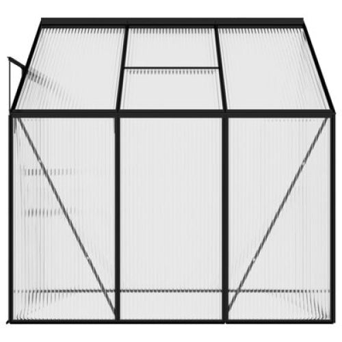 vidaXL || vidaXL Greenhouse Anthracite Aluminum 3.8 ft²