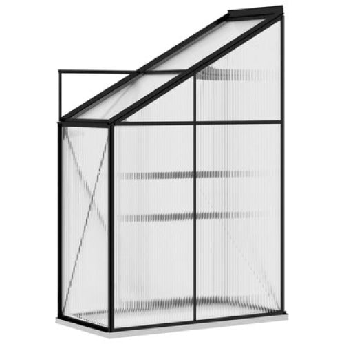 vidaXL || vidaXL Greenhouse Anthracite Aluminum 50.8 ft²