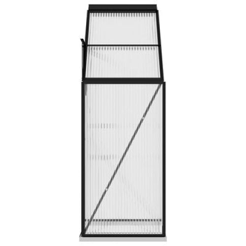 vidaXL || vidaXL Greenhouse Anthracite Aluminum 50.8 ft²