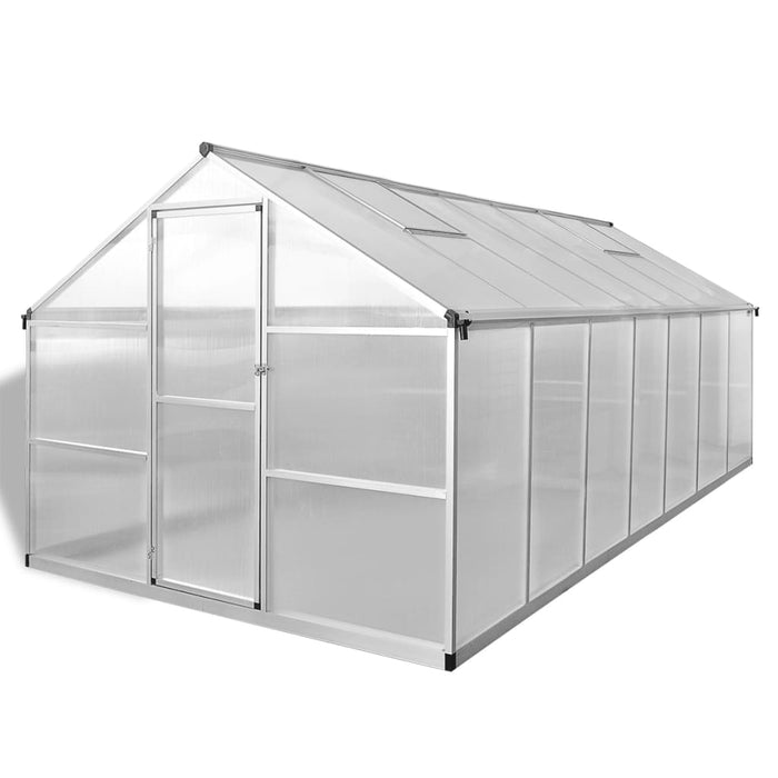 vidaXL || vidaXL Greenhouse Reinforced Aluminium 113.34ft 43556