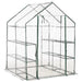 vidaXL || vidaXL Greenhouse with 8 Shelves 4.7'x4.7'x6.4' 46914