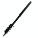 vidaXL || vidaXL Ground Drill Handle Auger Bit 3.15" Black Double Spirals Steel 141023