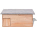 vidaXL || vidaXL Hedgehog House 17.7"x13"x8.7" Wood 42351